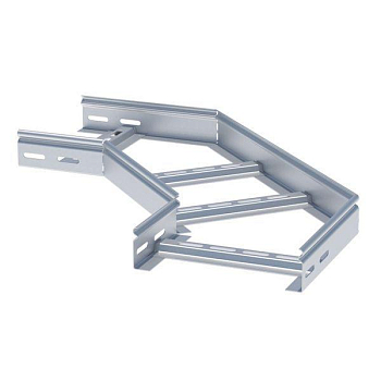 Угол для лотка горизонтальный 90град. 100х600мм INOX EKF glt90100600-INOX