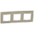 Рамка 3-м Etika светл. галька IEK 672523
