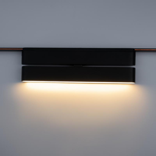 Светильник светодиодный трековый Метр (MTR)16 1112R 12Вт 3000К IP20 frost 90град. BL низковольтный черн. Pro JazzWay 5056893