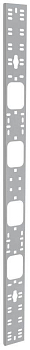 Органайзер кабельный вертикальный 75х12мм 42U сер. ITK CO35-07542-R