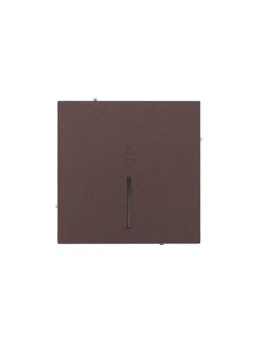 Выключатель проходной 1-кл. с индик. СП ZIMA IP20 10А безвинт. зажим шоколад LEZARD 704-7388-114QC