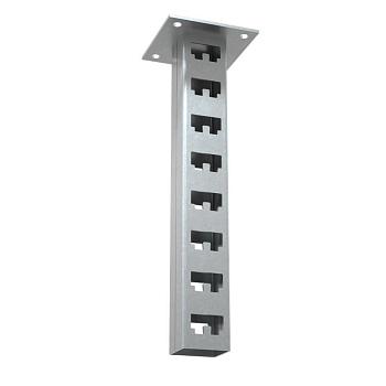 Стойка потолочная кабельная двойная L400 сталь 2.5мм 2PSU400 КМ LO15278