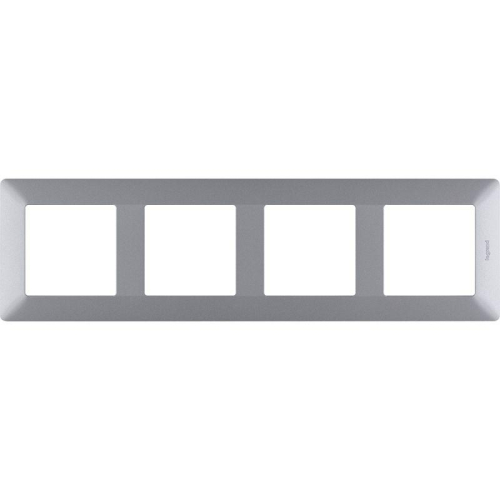 Рамка 4-м Valena Life универсальная алюм. Leg 754134