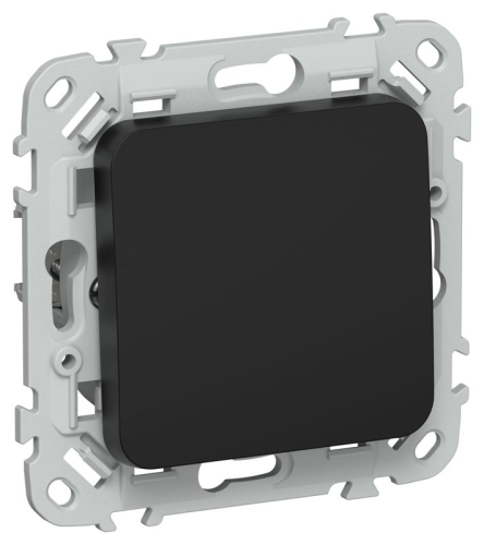 Выключатель проходной 1-кл. СП FLITE ВС61-1-0-ФлЧ 10А механизм черн. IEK FI-V12-0-10-1-K02