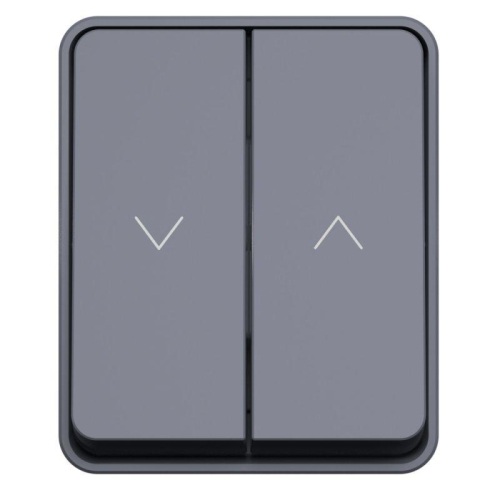 Выключатель для жалюзи 2-кл. ОП AtlasDesign PROFI 10А IP54 антрацит SE ATN544019