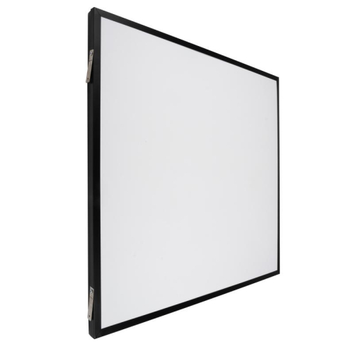 Светильник светодиодный ДВО PPL 588/G OPAL 40Вт 4000К IP40 588х588х25мм BLACK Грильято Pro JazzWay 5062023