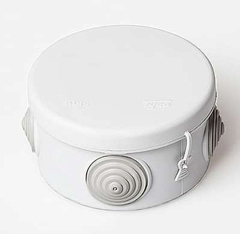 Коробка распределительная ОП 80х50мм IP55 бел. Ruvinil 67025Б