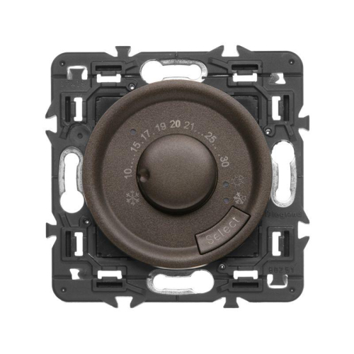 Накладка термостата Celiane графит Leg 067980