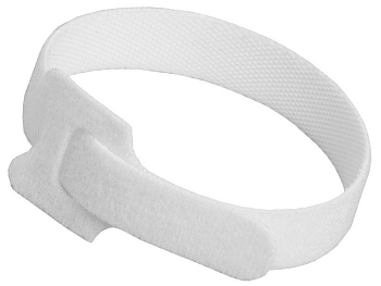 Хомут-липучка ХКл 14х310 бел. (уп.100шт) IEK UHL10-14-310-100-K01