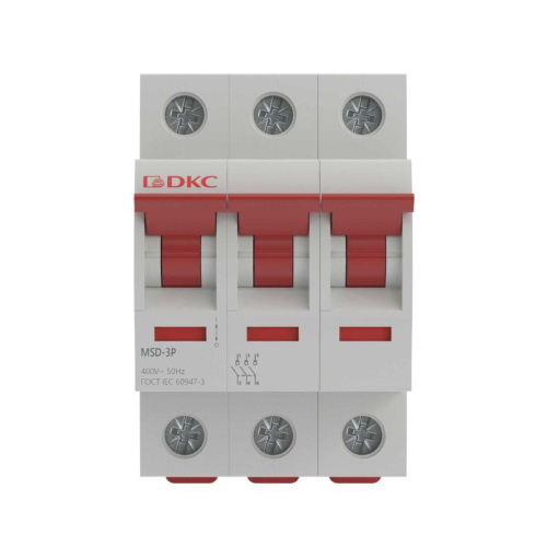 Выключатель нагрузки модульный 3п 100А MSD YON MSD-3P100