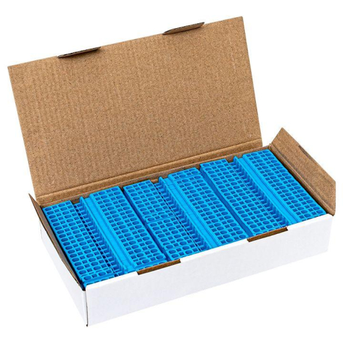 Колодка клеммная ST-2.5 31А 4 вывода пружинная син. PROxima EKF plc-st-2.5-4-blue