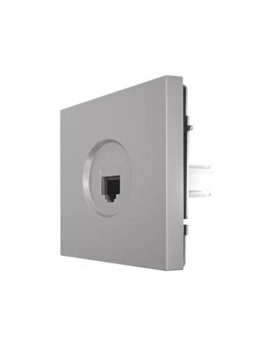 Розетка телефонная СП ZIMA IP20 евро стандарт механизм сер. матов. LEZARD 704-7488-137
