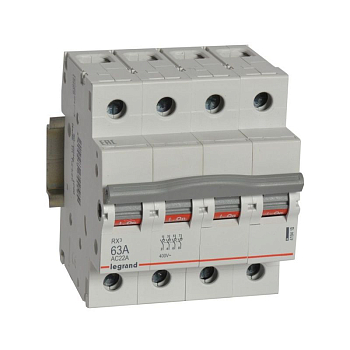 Выключатель-разъединитель 4п 63А RX3 ИЭК Leg 419418
