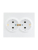 Розетка 2-м СП VESNA с заземл. ПБТ бел. LEZARD 742-0200-127B Розетка 2-м СП VESNA с заземл. ПБТ бел. LEZARD 742-0200-127B