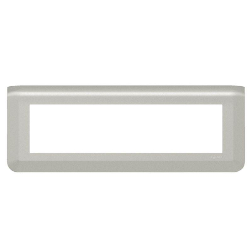 Рамка 8мод. Mosaic алюм. Leg 079318L