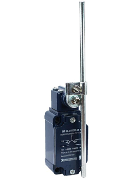 Выключатель путевой ВП 36-2553М-66 У2 круглый стальной рычаг регулир. по длине 1з+1р инерционный 30х60мм без сальника 3А IP66 Электротехник ET007308