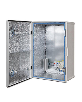 Шкаф монтажный композитный 360х560х250 Пластик-3УТП+ Mastermann 00-01021466