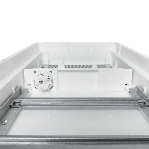 Щит комбинированный встраив. Nova (2 DIN + 2 МП) 4 габарит с пластик. дверью IP40 EKF nv-cb-pd-2+2