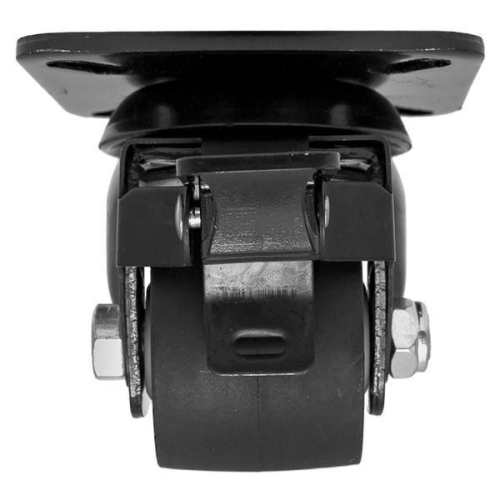 Ролик с тормозом D50мм стат. нагрузка 300 кг черн. EKF ROL-B10-01B-050-102B-CUA