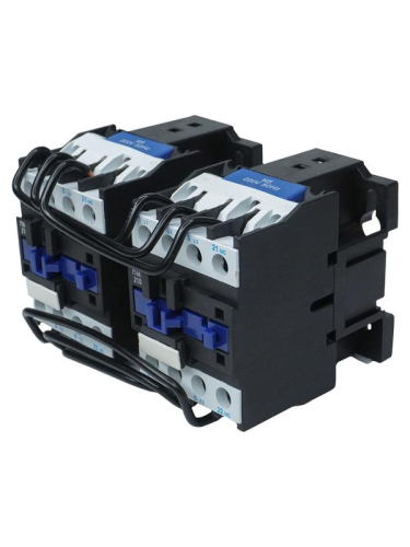 Пускатель магнитный ПМЛ-2501 25А 220В/50Гц 2НЗ IP00 реверсивный без реле Электротехник ET515400