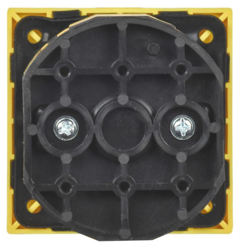 Переключатель кулачковый 16А (сх. 91) закрытая рукоятка авар. IEK MI-CS12-016-091