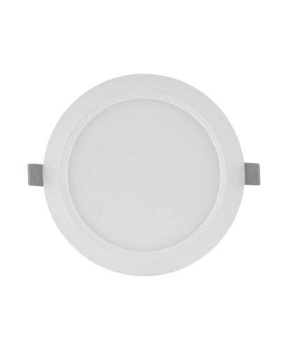 Светильник светодиодный Downlight SLIM ROUND тонкий ДВО 9Вт 4000К 600Лм IP20 ECO CLASS бел. LEDVANCE 4058075154353