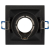 Светильник декоративный KL102 BK/CH MR16 GU5.3 встраив. черн. хром ЭРА Б0056356