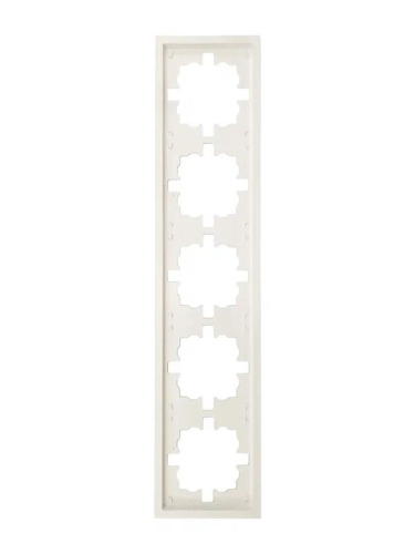 Рамка 5-м ZIMA горизонт. сл. кость LEZARD 704-9000-150