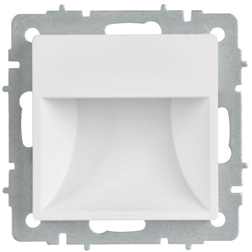 Подсветка светодиодная BRITE ПЛ20-БрАБ встраив. механизм арктич. бел. IEK BR-FL20-K91