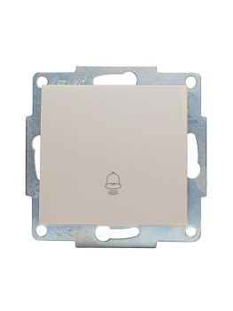 Механизм кнопки звонка СП VESNA жемчуж./бел. перламутр LEZARD 742-3088-103