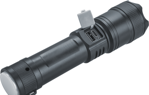 Фонарь аккумуляторный ручной 95 597 NPT-CP35-ACCU 1 LED 5 Вт Li-Ion 18650 3.7В 1.2А.ч пластик Navigator 95597