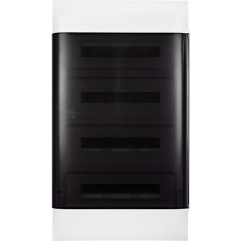 Щиток пластиковый навесной Practibox S 4х18 дым. дверь Leg 137619