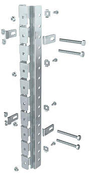Крепление к сетке винтовое для 2-консолей HDZ IEK CLM50D-CSV-2-HDZ
