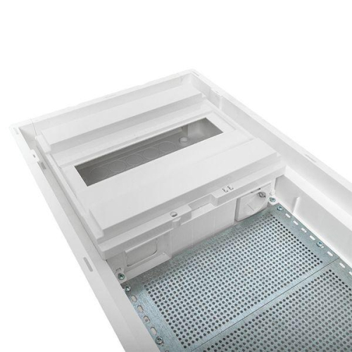 Щит комбинированный встраив. Nova (1 DIN + 2 МП) 3 габарит с металл. перфорированной дверью IP40 EKF nv-cb-pmd-1+2