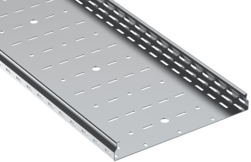Лоток листовой перфорированный ESCA 7 50х400 L2000 сталь 1.5мм IEK CLP10-050-400-150-2
