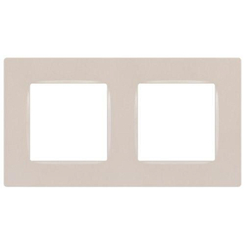 Рамка 2-м 12-5202-15 Классик перламутр. Эра Б0067792