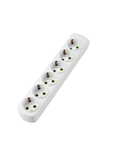 Колодка 6-м с заземл. Letitia LEZARD 721-0600-601