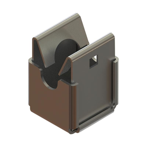 Держатель для прутка 8мм "Быстрый монтаж" DBM-D8 INOX304 КМ MA0735