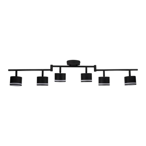 Светильник PCL-0906 max 20Вт (каждая лампа) 6xGX53 IP20 230В BL настен./потолочн. декор. под лампу JazzWay 5066960