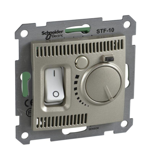 Механизм термостата тепл. пол. Sedna титан SchE SDN6000368