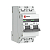 Выключатель автоматический модульный 2п D 1А 6кА ВА 47-63M с одним магнит. расцеп. EKF mcb4763m-6-2-1D-pro
