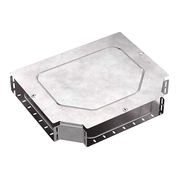 Ответвитель для лотка Т-образ. 400х100 Стандарт с крышкой Промрукав PR16.0633