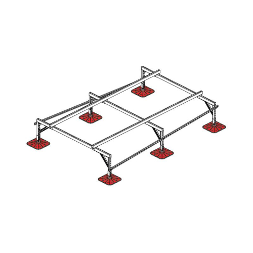 Конструкция опорная для установки оборудования TECHNORAPTOR FOOT 2000х3000 тип 1 KM-TR-F-SSEI-2000-3000-1 КМ TR0045