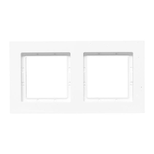 Рамка 2-м Эпика IP44 пластик бел. EKF UP1-FPW-02-44