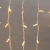 Гирлянда светодиодная "Айсикл" (бахрома) 5х0.7м 152LED тепл. бел. 12Вт IP67 провод бел. каучук (нужен шнур питания 315-001) Neon-Night 255-376