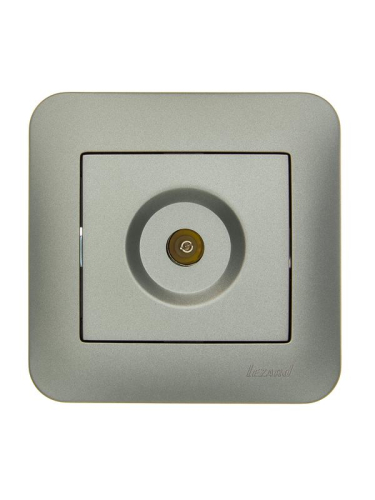 Розетка телевизионная проходная TV СП ASTI IP20 в сборе платина. LEZARD 7081-3535-129