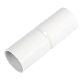 Патрубок-муфта d20мм бел. Промрукав PR.01720б