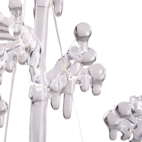 Фигура светодиодная "Ель" 51см 15LED бел. 1Вт IP20 на подставке элементы питания 3хAAA (не в компл.) Neon-Night 513-033