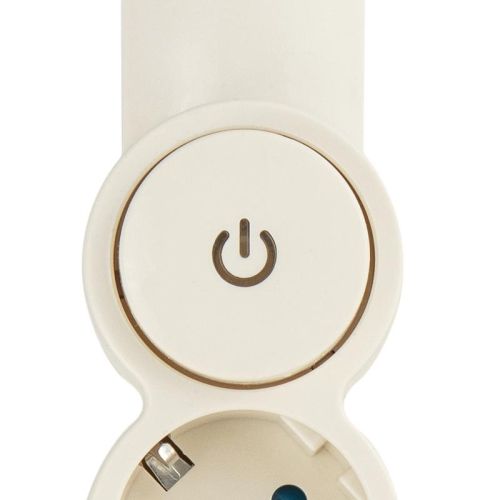 Фильтр сетевой 5х1.5м с/з с выкл 2кВт 10А/2 сл. кость Duwi 32570 3