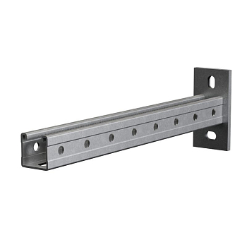 Консоль-Страт одиночная усилен. 41х41 KSSU41-850 3P L850 2.5мм тройная перфор. КМ LO41254